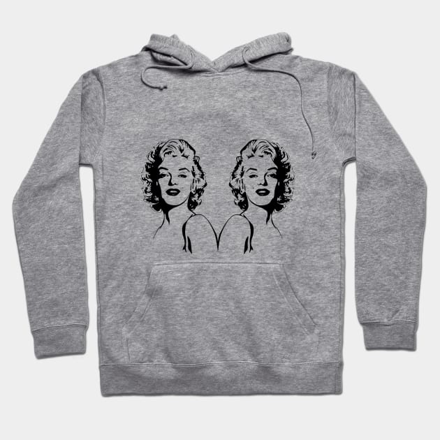 Reflexion Cartoon Hoodie by LegnaArt